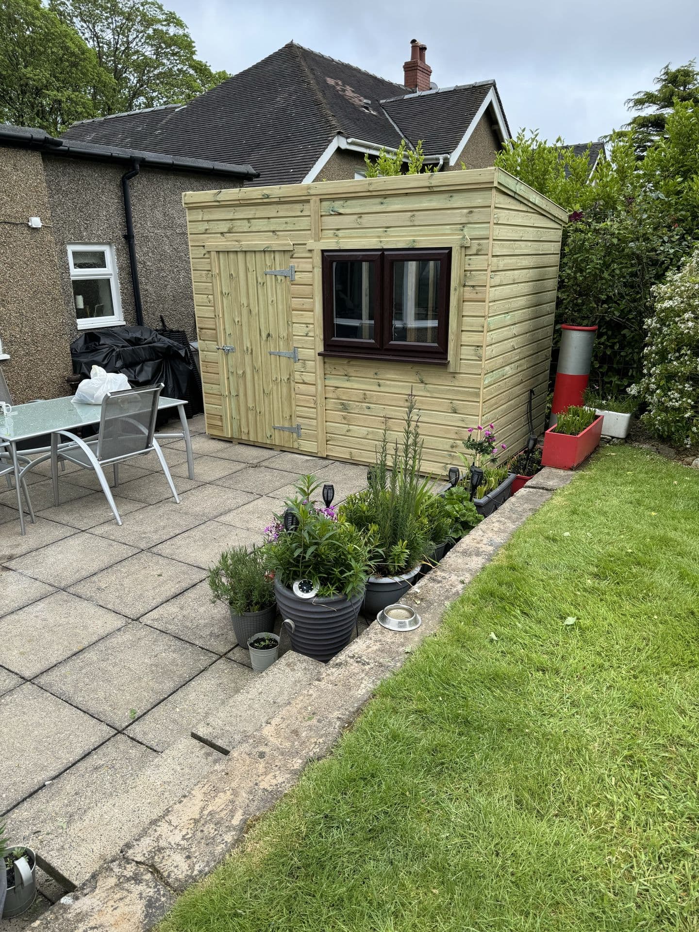 Fencing and decking detail