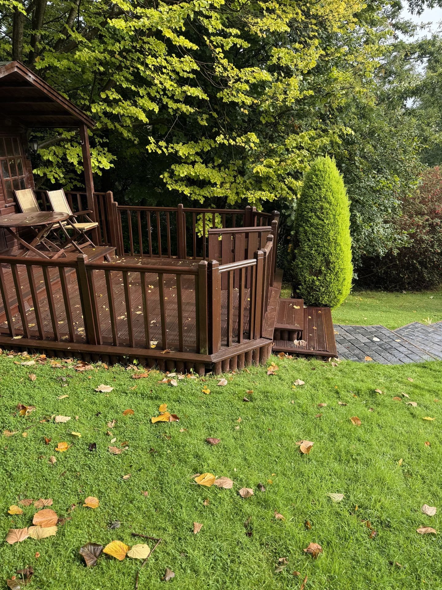 Garden room interior