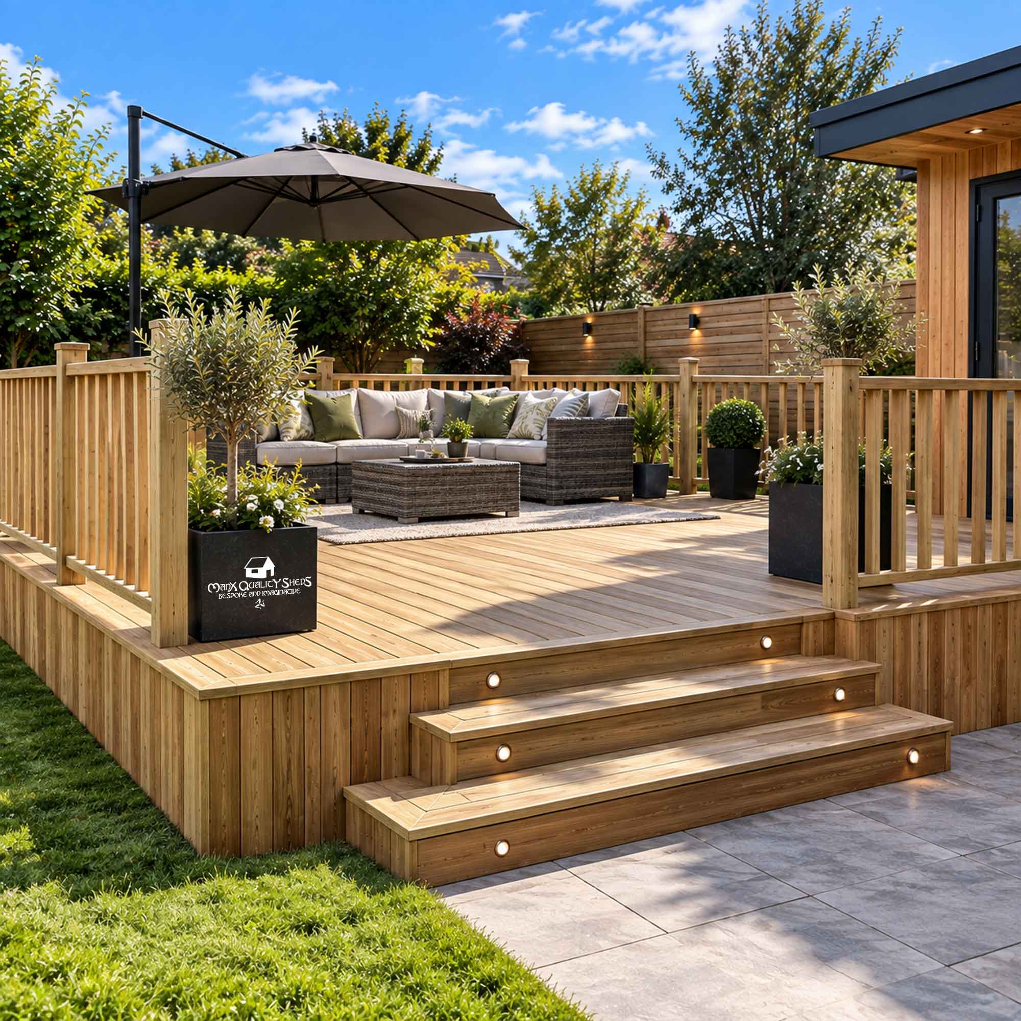 Decking by Manx Quality Sheds