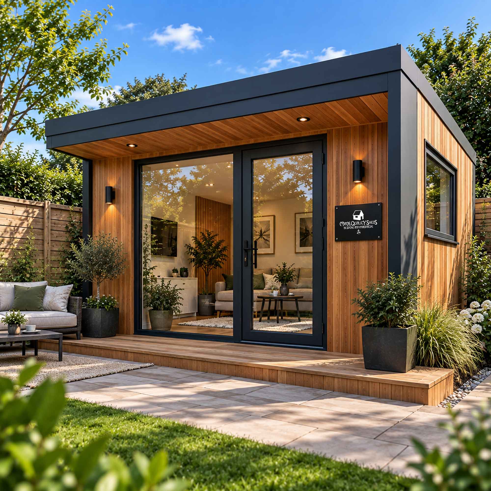 Garden Rooms by Manx Quality Sheds